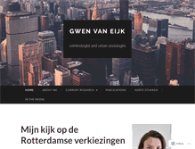 Tablet Screenshot of gwenvaneijk.nl
